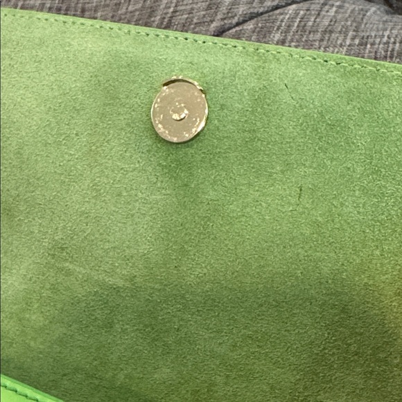 Sandro Bag Totemo Green Leather Shoulder Bag Set - Picture 17 of 17